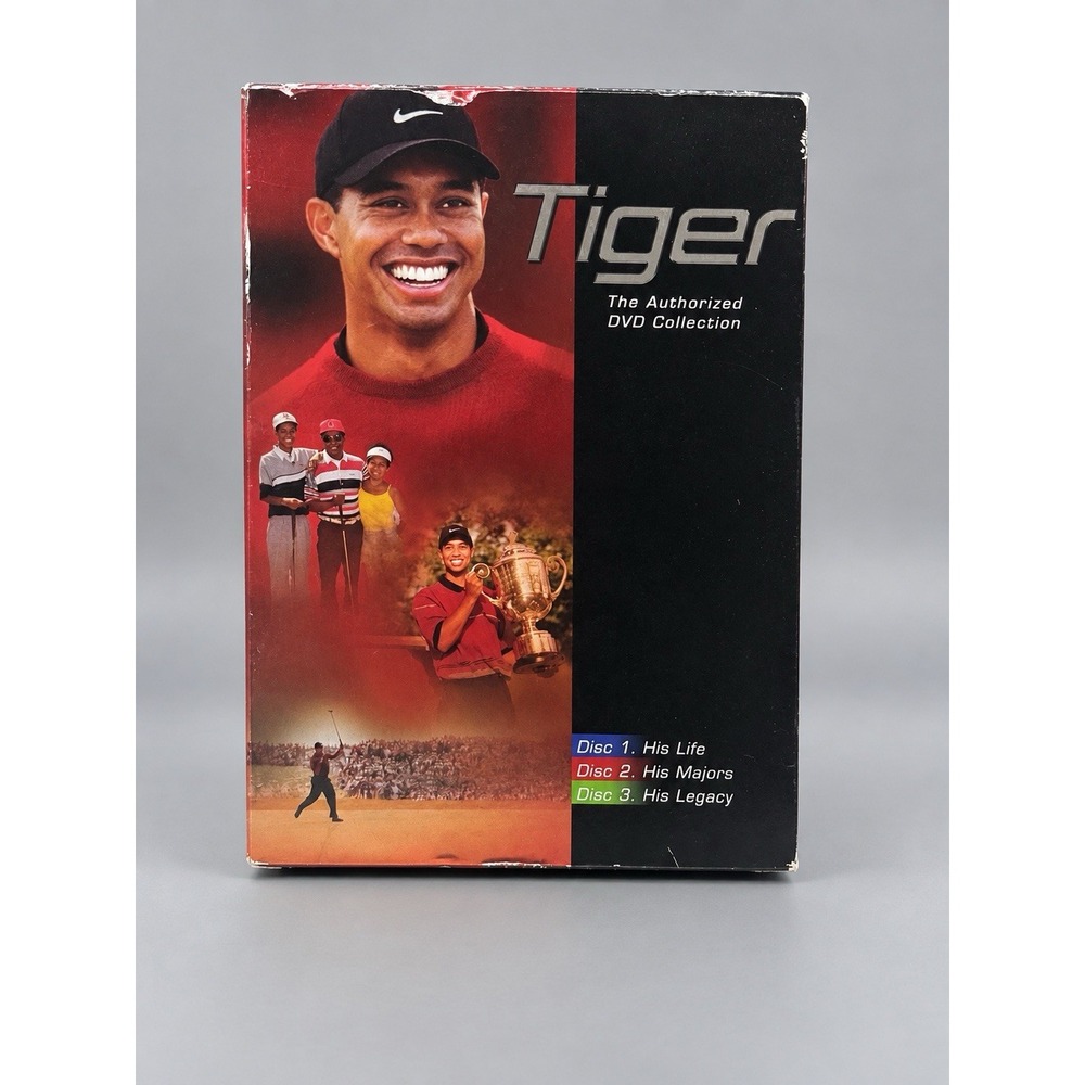 Tiger: The Authorized DVD Collection (DVD, 2004, 3-Disc Set)